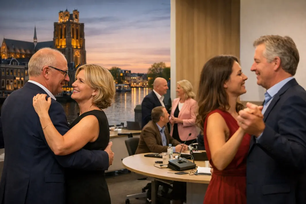 Afscheid raadsleden Dordrecht met dans, formatieproces voortgezet