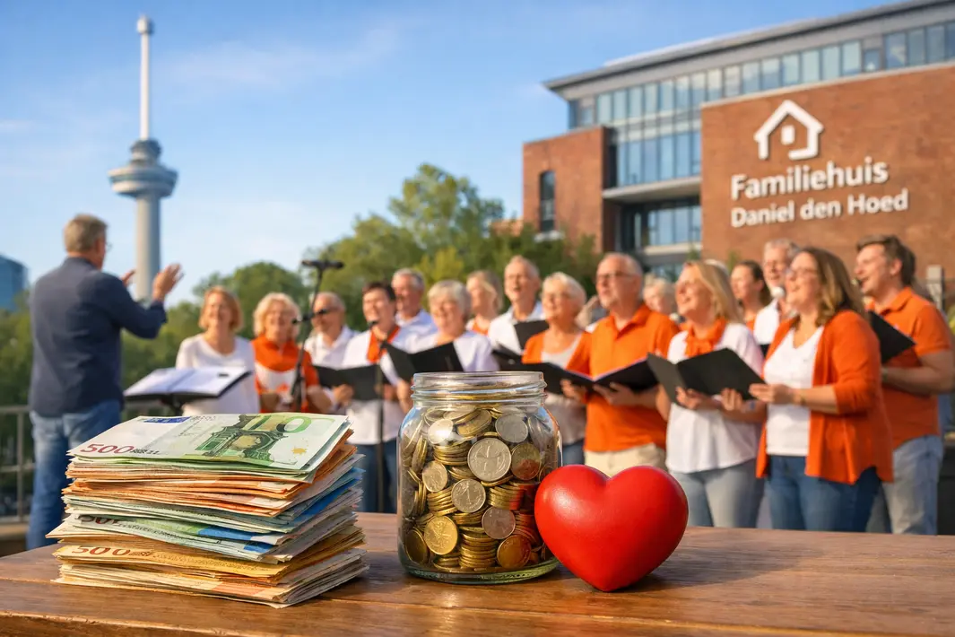 Amateurzangers halen ruim 150.000 euro op voor Familiehuis Daniel den Hoed