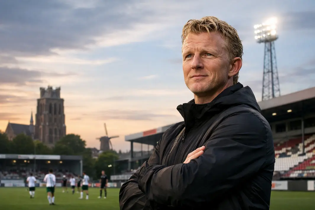 Dirk Kuyt verlengt contract als trainer van FC Dordrecht tot 2028
