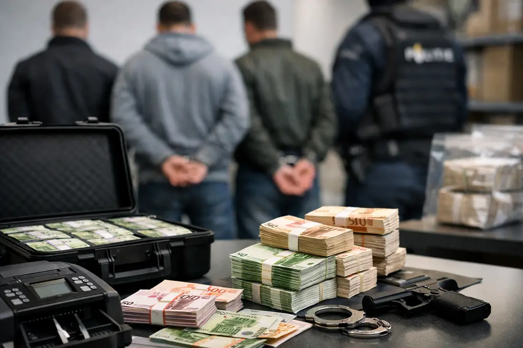 Drie Verdachten Aangehouden in Groot Witwasonderzoek met Miljoenen Contant Geld