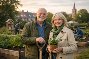 Echtpaar Sørensen sluit wijkraad af met groen initiatief
