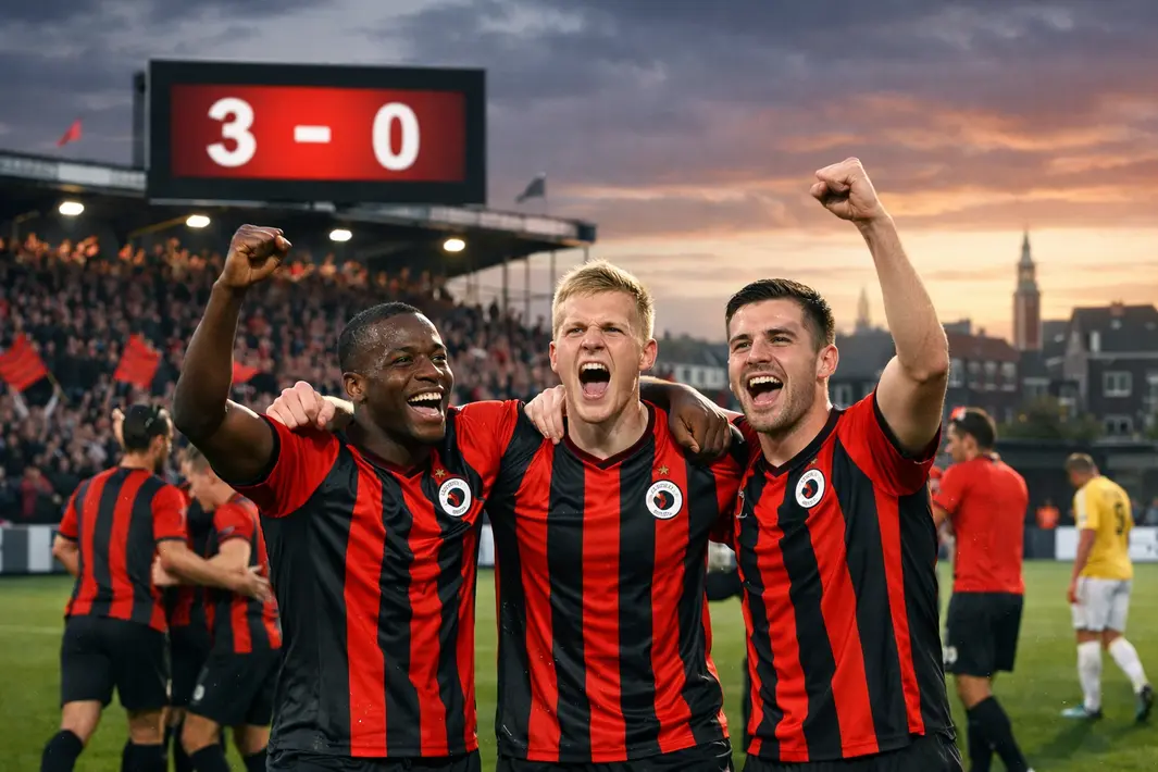 Excelsior boekt indrukwekkende overwinning en verlaat degradatiezone