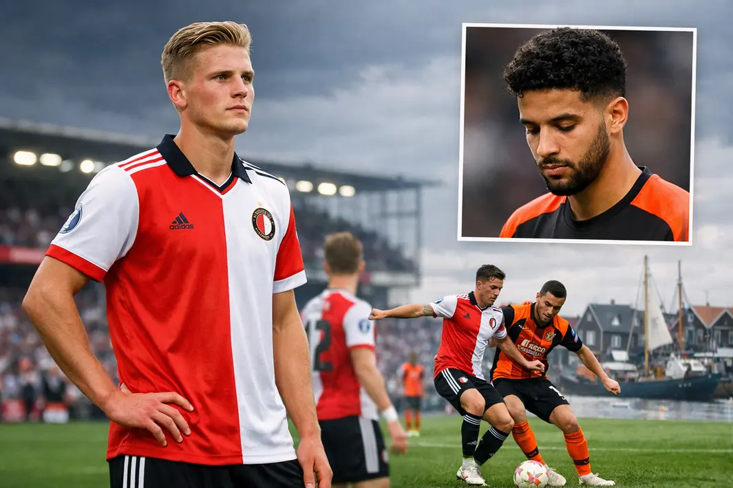 Feyenoord wijzigt opstelling tegen FC Volendam met Kraaijeveld in basis en afwezigheid Hadj Moussa