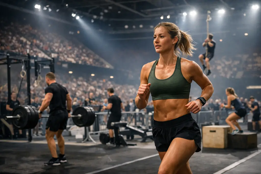 Hardlopen en kracht testen tijdens populaire fitnesswedstrijd in Rotterdam Ahoy