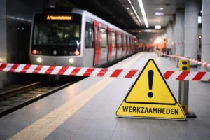 Metrovervoer tussen Beurs en Voorschoterlaan voorlopig stilgelegd door werkzaamheden