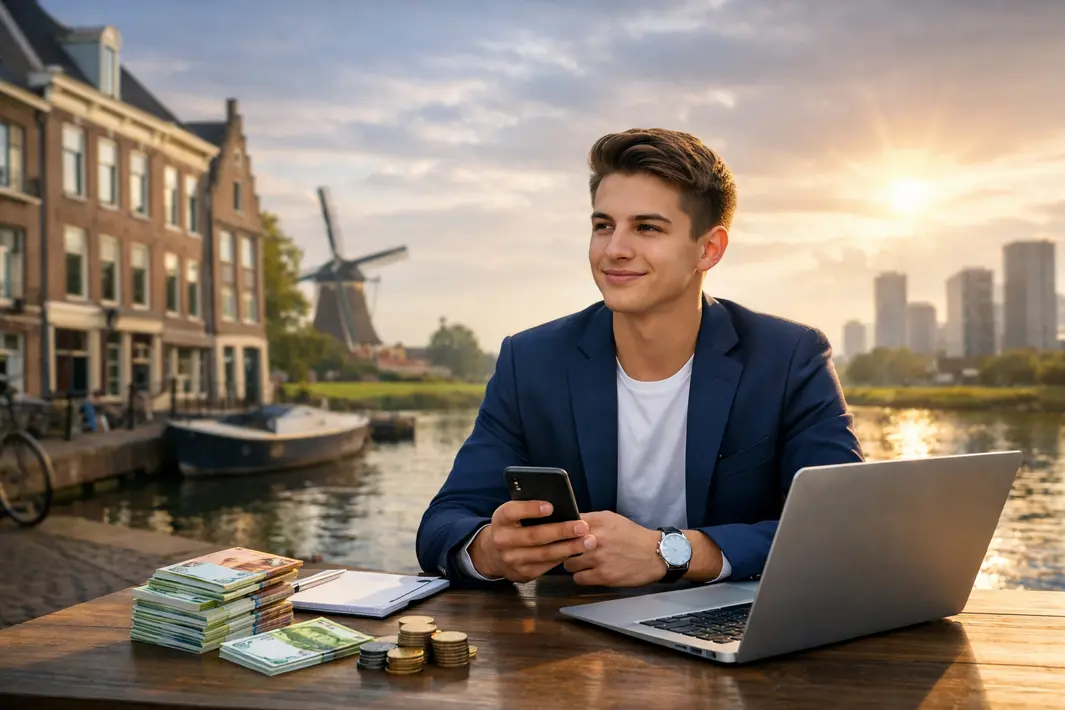 Ondernemerschap vanaf jonge leeftijd leidt tot financieel succes en uitdagingen