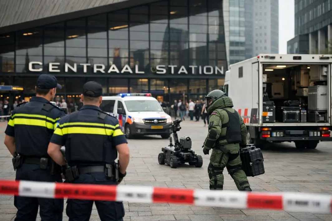 Ontruiming Rotterdam Centraal na verdachte melding over explosieven