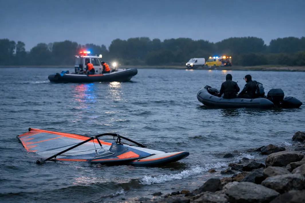 Overleden windsurfer aangetroffen in Grevelingenmeer na zoekactie