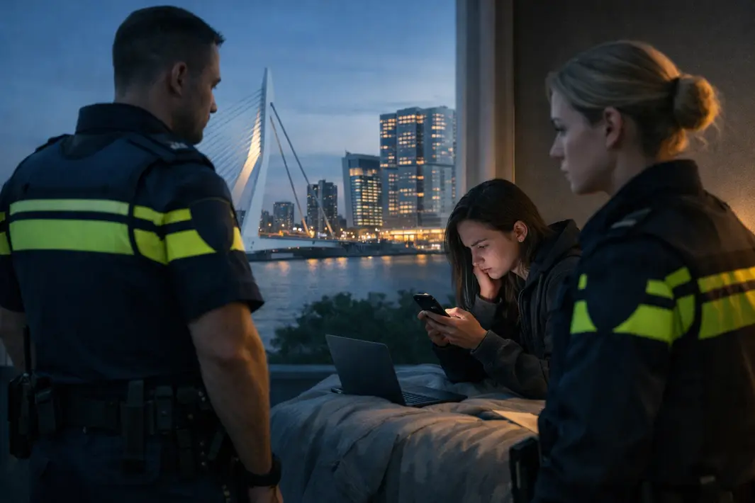 Politie Rotterdam start campagne tegen sextortion om slachtoffers te beschermen