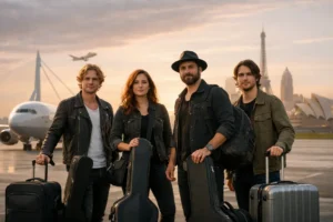 Rotterdamse band maakt internationale doorbraak met optredens wereldwijd