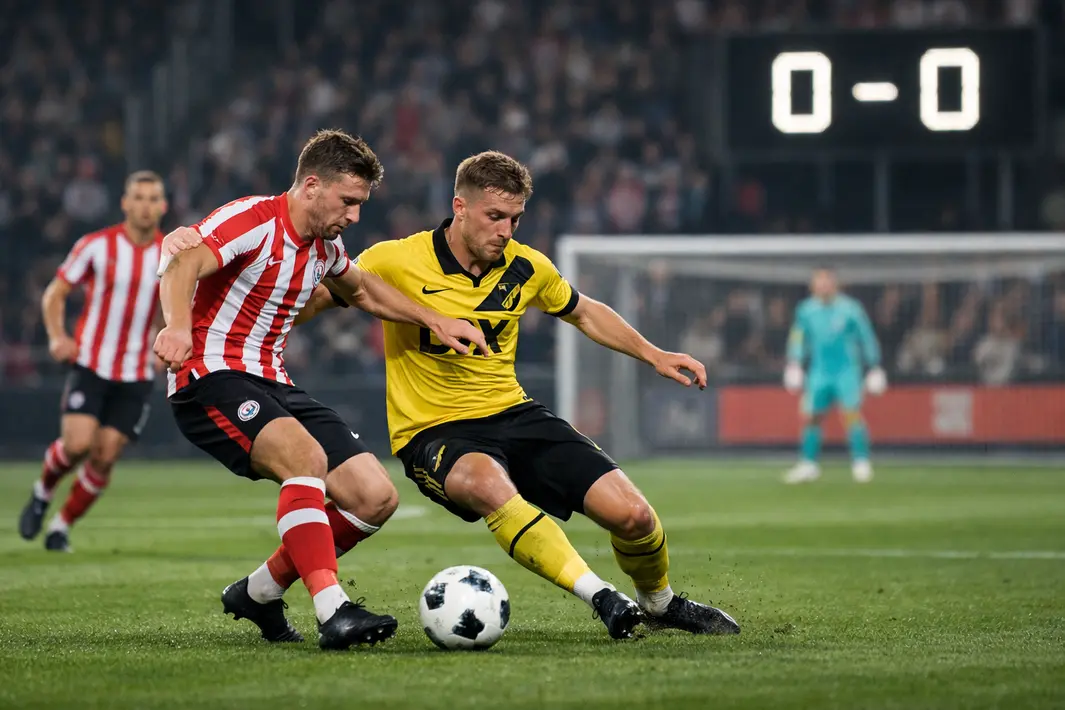 Sparta en NAC Breda houden elkaar in evenwicht met scoreloos gelijkspel