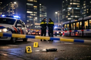 Steekincident tijdens ruzie op Weena in Rotterdam