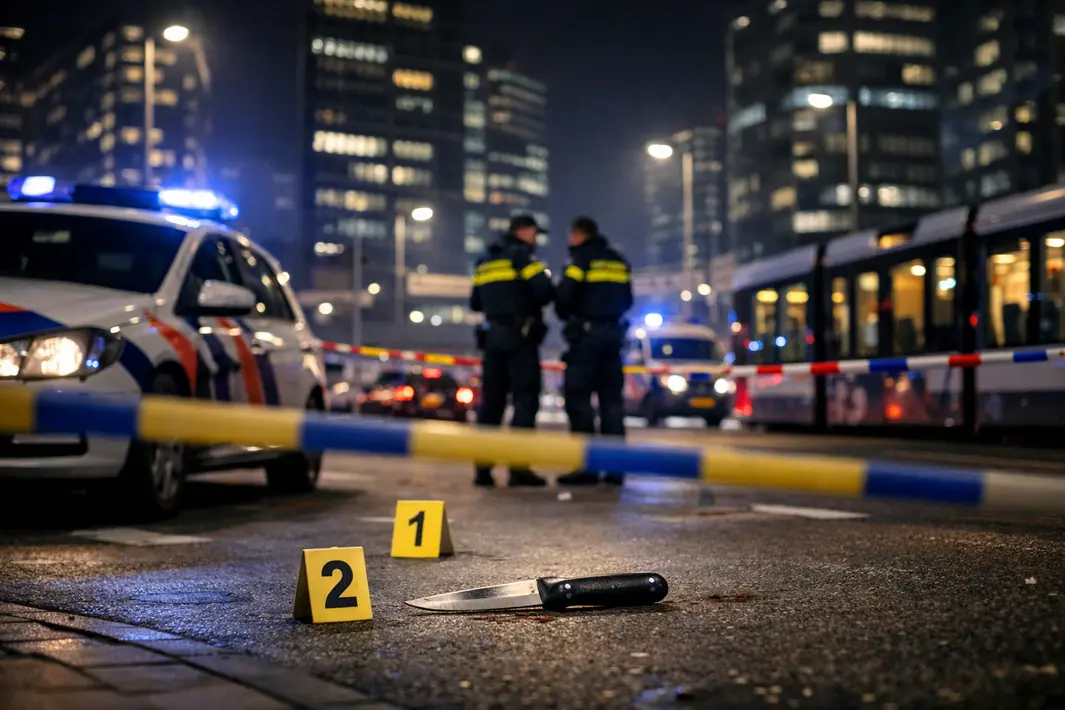 Steekincident tijdens ruzie op Weena in Rotterdam