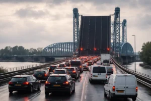 Storing bij Papendrechtsebrug zorgt voor verkeersproblemen