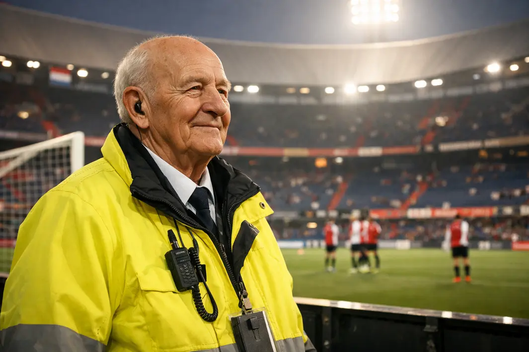 Suppoost Walter werkt al vijf decennia bij Feyenoord en voelt zich onderdeel van de club