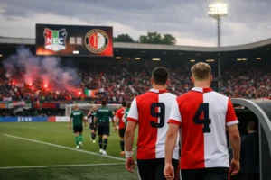 Tweede plek in Eredivisie onzeker voor Feyenoord met cruciale uitwedstrijd tegen NEC