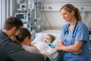 Verpleegkundige op de kinder-IC over de uitdagingen en ondersteuning van families