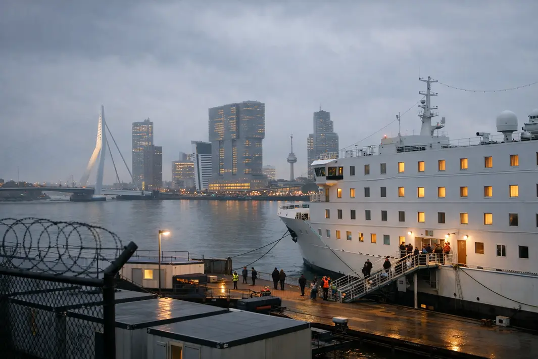 Vertrek opvangboot in Rotterdam nadert, toekomst opvang nog onduidelijk