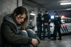 Vrouwelijk tiener slachtoffer van zware mishandeling in Rotterdamse parkeergarage, twee verdachten aangehouden