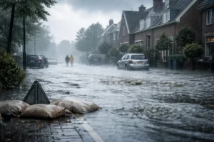 Wateroverlast door extreem weer neemt toe in Nederland