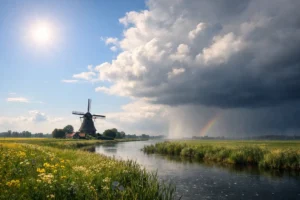 Weersverwachting vandaag: eerst zon, later buien vanuit zuidwesten