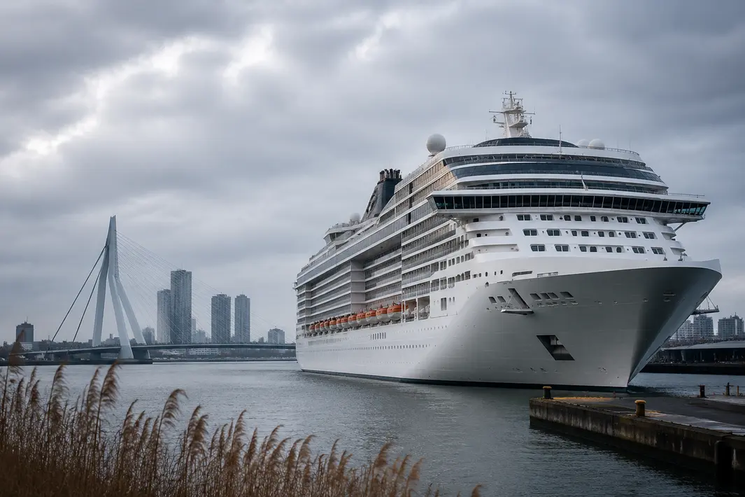 Cruiseschip met besmetting en overleden passagier komende zondag in Rotterdam