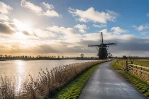 Droge dag met geleidelijke zonnige momenten en koele temperaturen