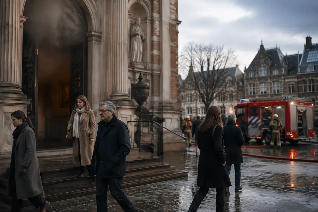 Museum ontruimd na rookontwikkeling binnen in gebouw
