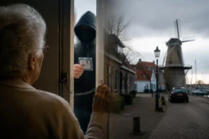Nepagenten beroven hoogbejaarde in Dirksland, verdachte voorlopig onherkenbaar