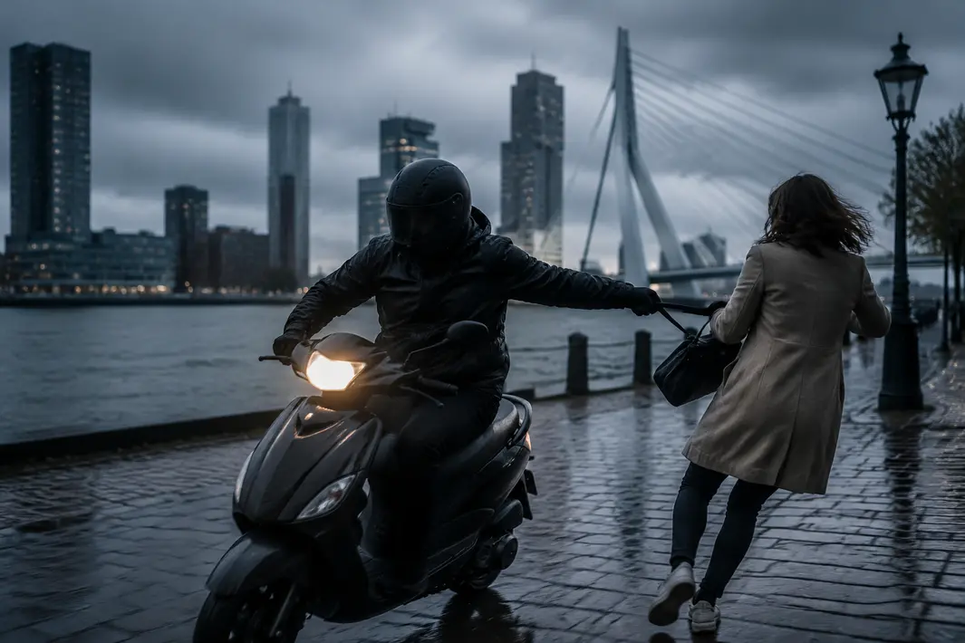Scooterovervaller in Rotterdam pleegde vier overvallen in korte tijd