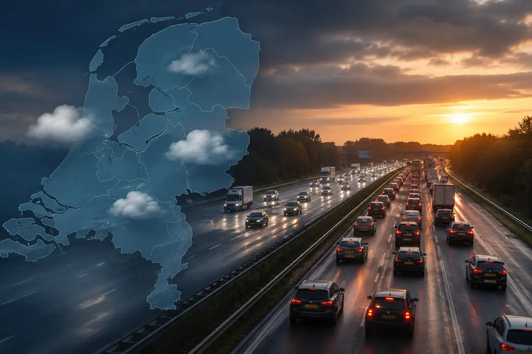 Verwachting van zware avondspits dag voor Hemelvaartsdag door vakantie- en wegverkeer