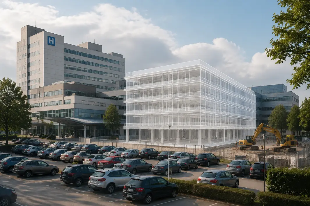 Ziekenhuizen overwegen nieuwbouw op bestaande parkeerterreinen