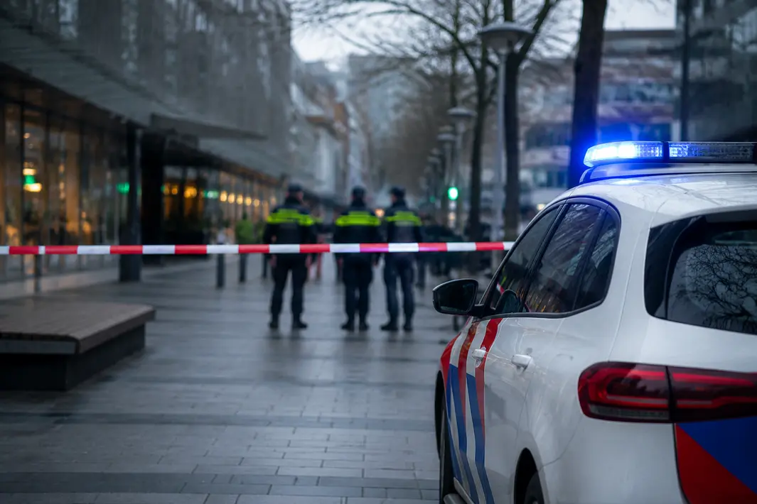 Steekpartij na vechtpartij op de Lijnbaan in Rotterdam, politie zoekt verdachten